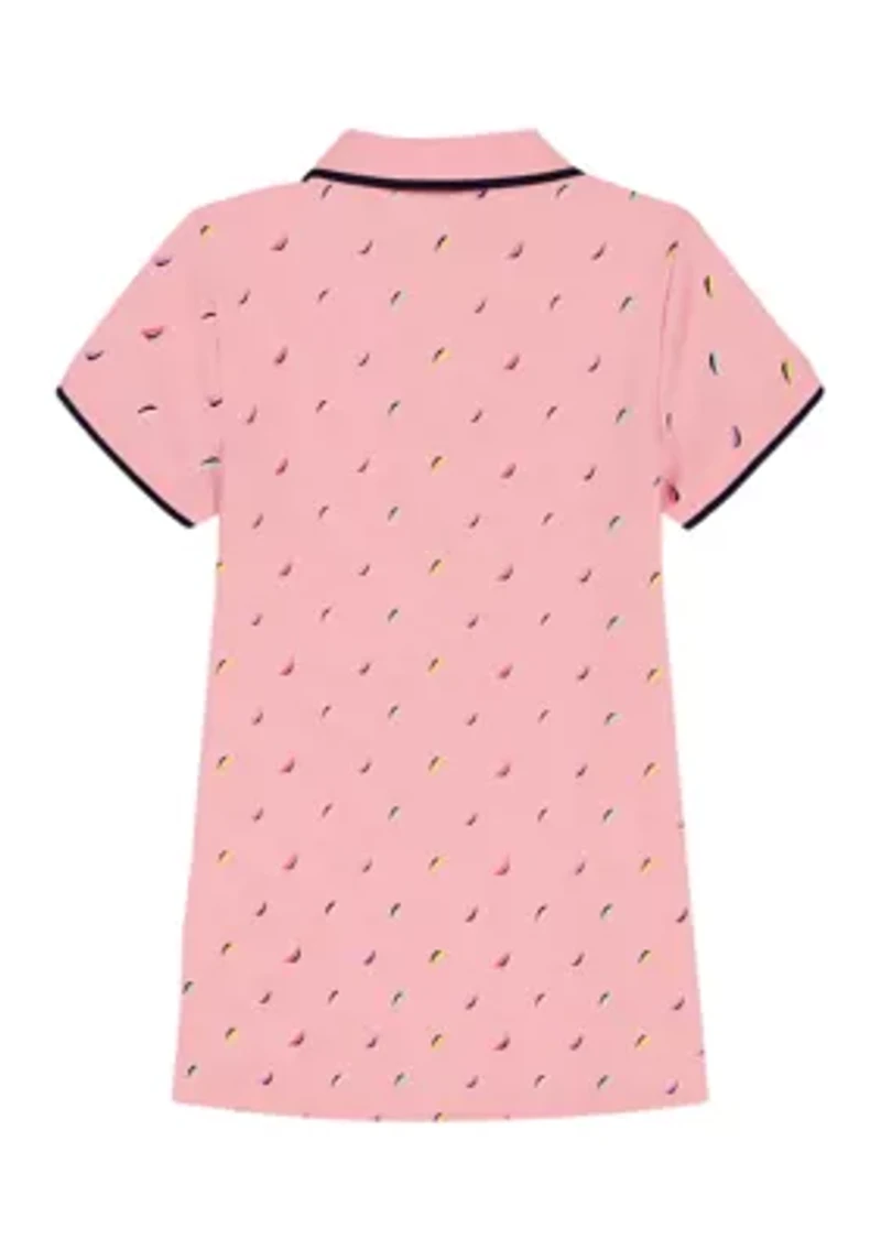 Girls 4-6 Striped Polo Dress