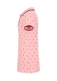 Girls 4-6 Striped Polo Dress