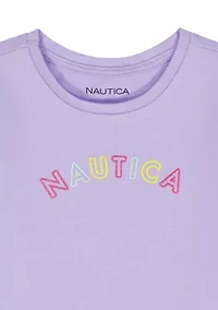 Girls 4-6 Tropical T-Shirt and Shorts Set