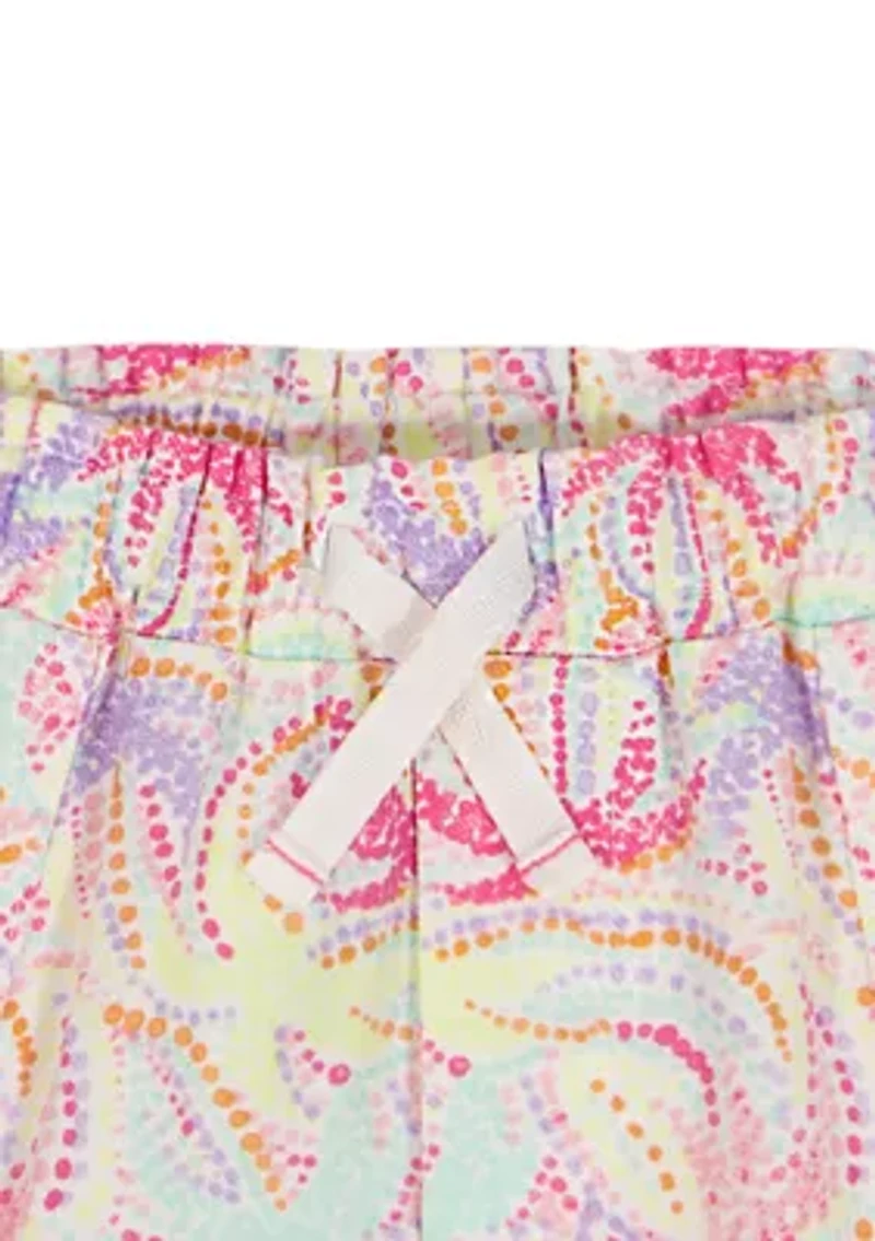 Girls 4-6 Tropical T-Shirt and Shorts Set