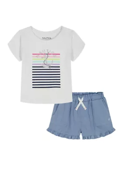 Girls 4-6 Anchor T-Shirt