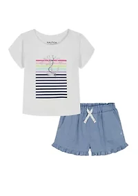Girls 4-6 Anchor T-Shirt