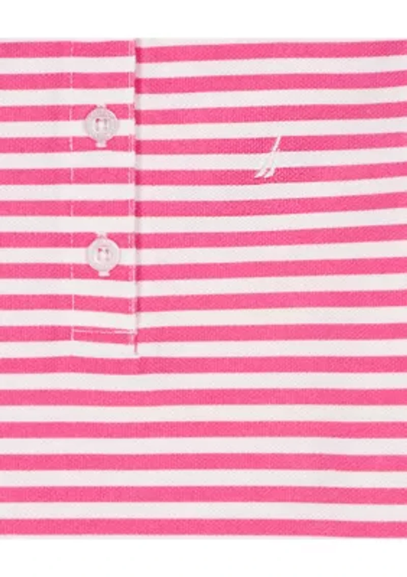 Girls 4-6x Striped Shirt and Flounce Skort Set