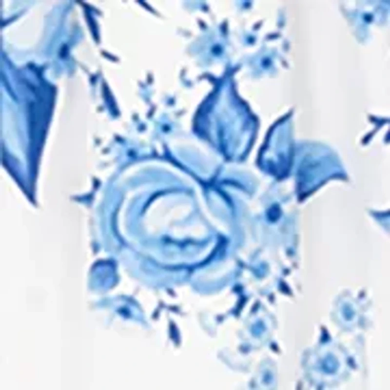 Girls 4-6x Puff Sleeve Floral Dress