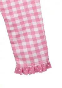 Girls 4-6x Stripe Top and Leggings Set