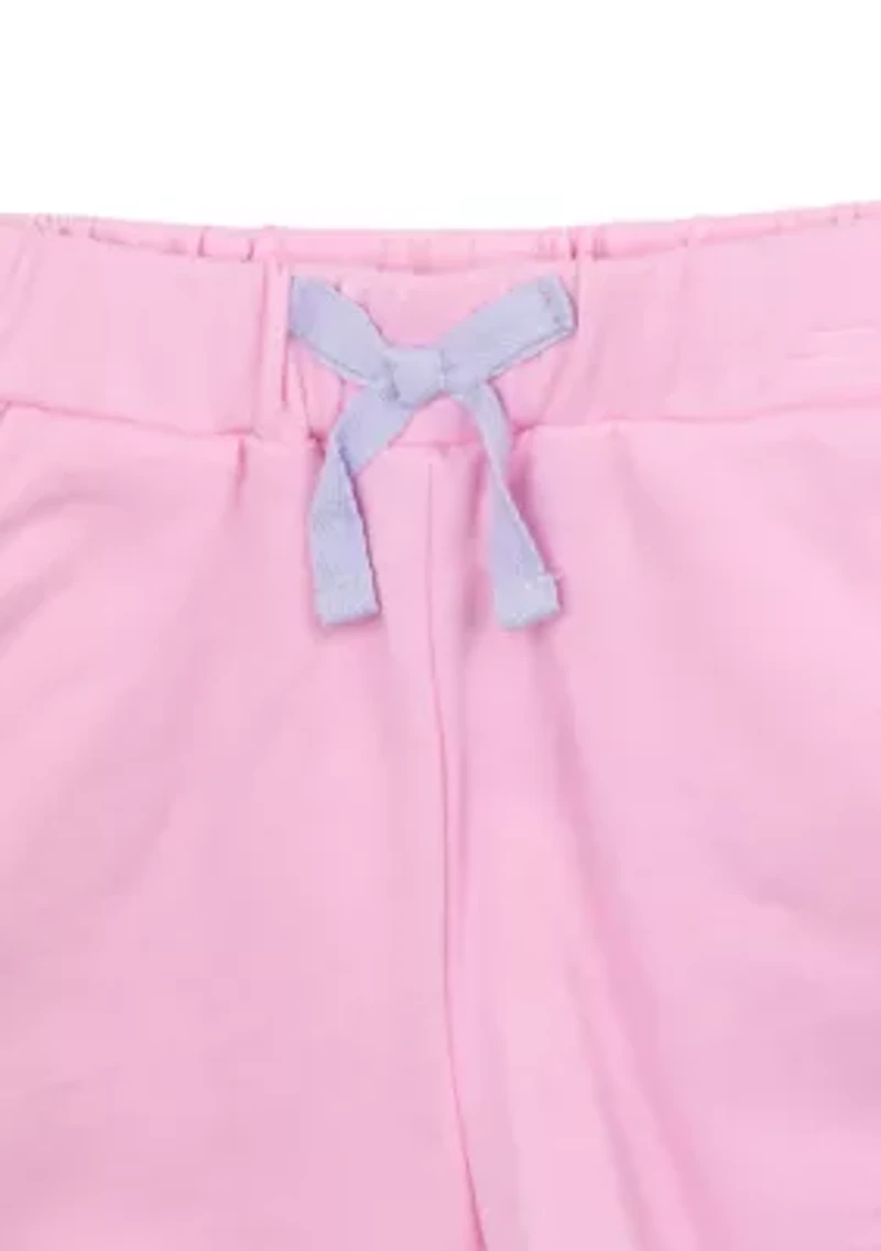 Girls 4-6x Pink Icon Top and Shorts Set