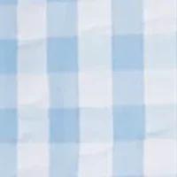 Girls 4-6x Blue Gingham Eyelet Trim Dress