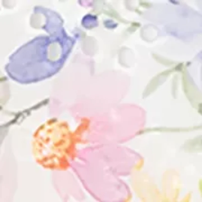 Girls 4-6x Lilac Floral Eyelet Dress