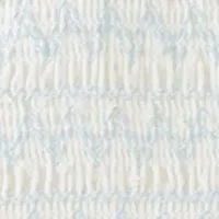 Girls 4-6x Smocked Embroidered Eyelet Dress