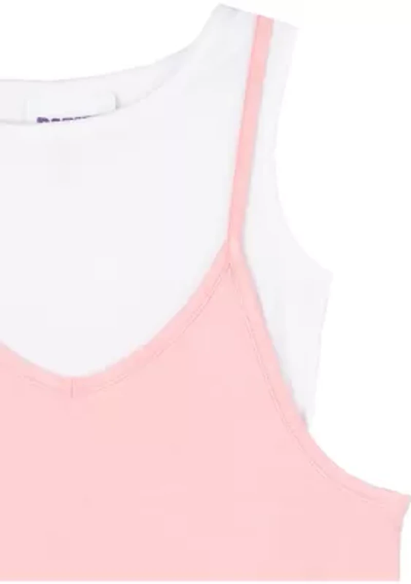 Girls 4-6x Knit Romper and T-Shirt Set