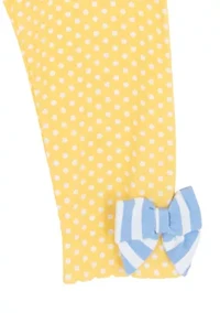 Grils 4-6x Striped Shirt and Leggings Interlock Set