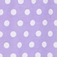 Girls 4-6 Dot Striped Interlocked Set