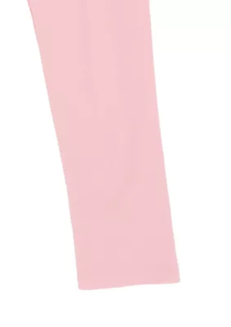 Girls 4-6x Floral Top and Leggings Set