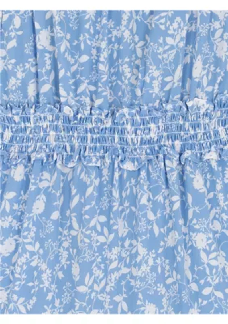 Girls 4-6 Denim Vest Dress