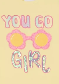 Girls 4-6 Go Girl Denim Jacket Tutu Set