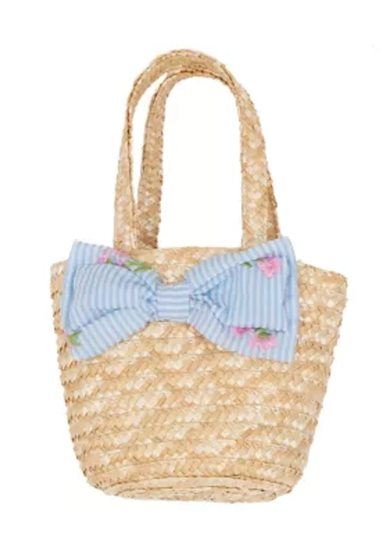 Girls 4-6 Floral Seersucker