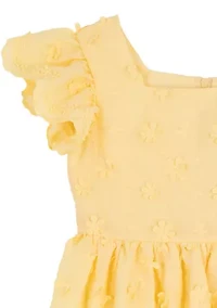 Girls 4-6 Floral Embroidery Dress