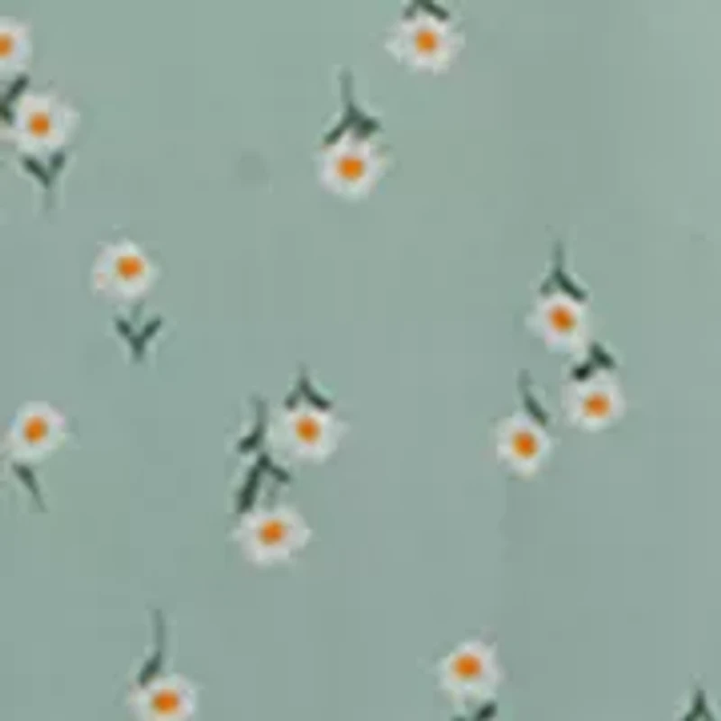 Girls 4-6x Floral Printed Top and Wide Leg Pants Set