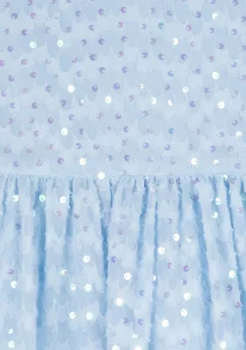 Girls 7-16 Sequin High Low Dress