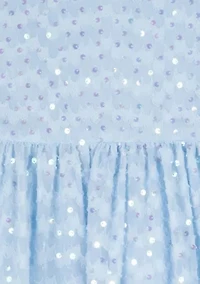 Girls 7-16 Sequin High Low Dress