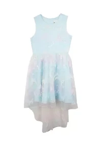 Girls 7-16 Butterfly Mesh Dress