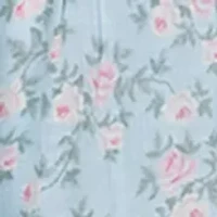 Girls 7-16 Puff Sleeve Floral Romper