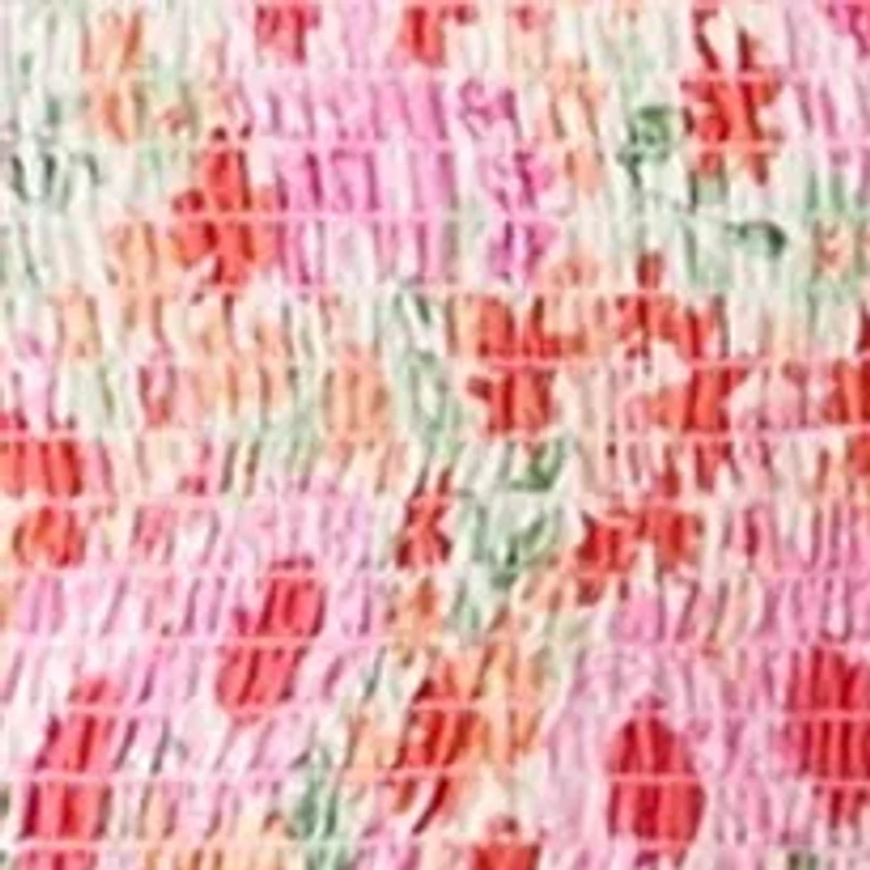 Girls 7-16 Floral Bow Shoulder Maxi Dress