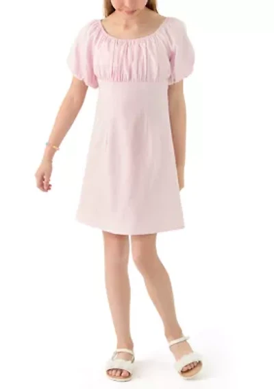 Girls 7-16 Bow Back Dress