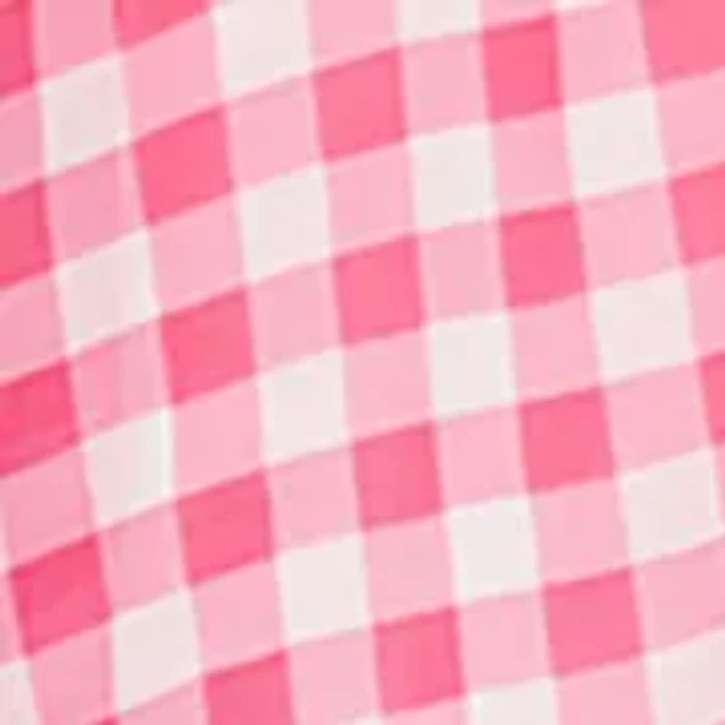 Girls 7-16 Gingham Printed High Low Chiffon Maxi Dress