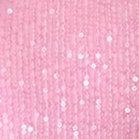 Girls 7-16 12 Pink Sequin Tiered Maxi Dress