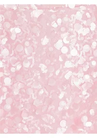 Girls 7-16 Pink Sequin A-line Bow Dress