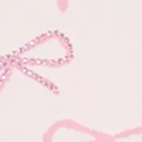 Girls 7-16 Bow Sweater and Pink Jeans Set