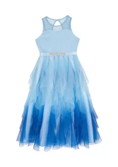 Girls 7-16 Ombre Maxi Dress