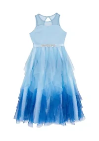 Girls 7-16 Ombre Maxi Dress