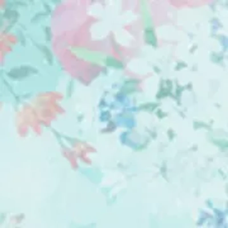 Girls 7-16 Floral Glitter Mesh Maxi Dress