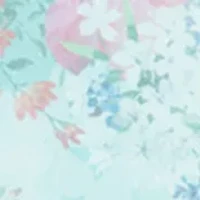 Girls 7-16 Floral Glitter Mesh Maxi Dress