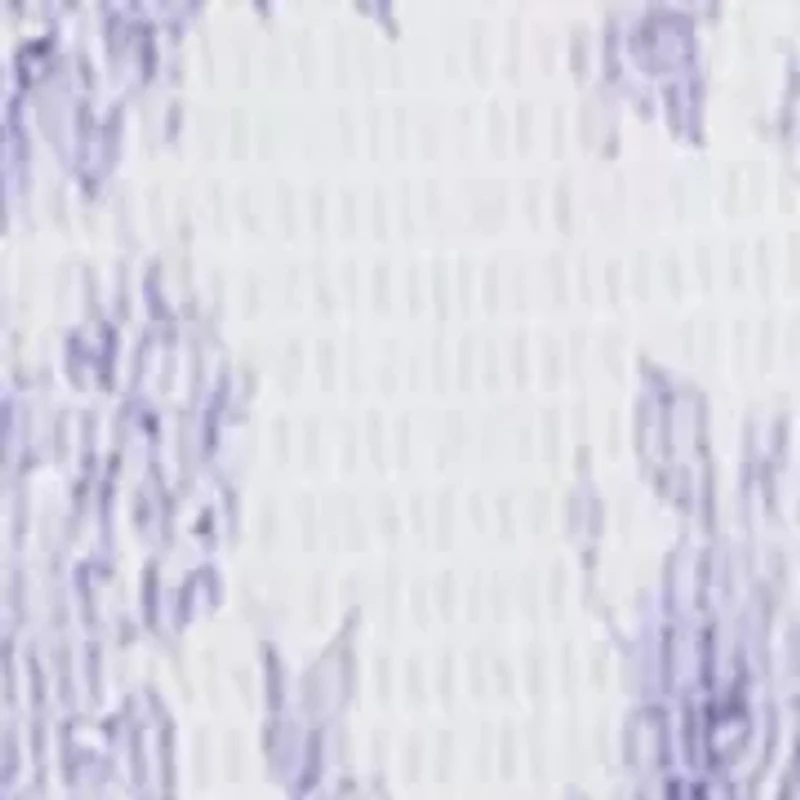 Girls 7-16 Lilac Clip Dot Mesh Maxi Dress