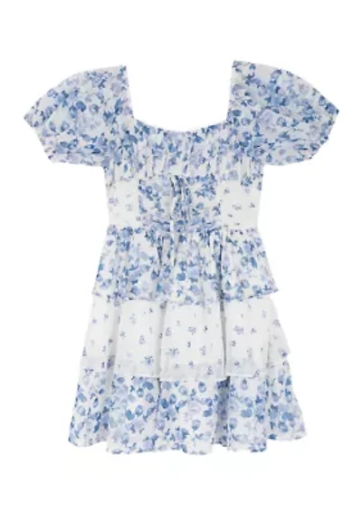 Girls 7-16 Chiffon Dress