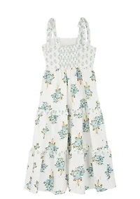Girls 7-16 Mixed Floral Print Maxi Dress