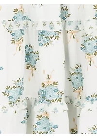 Girls 7-16 Mixed Floral Print Maxi Dress