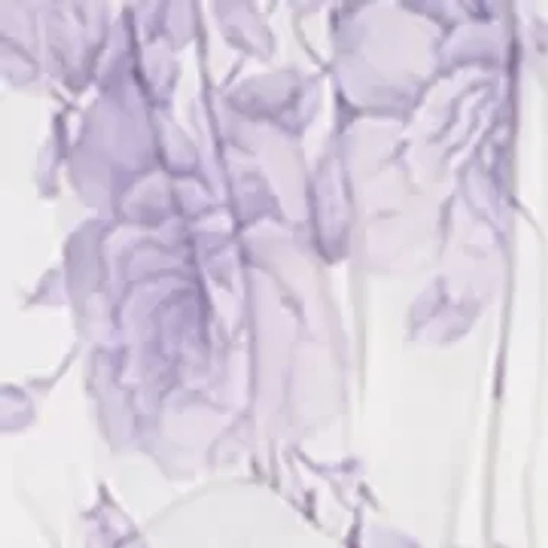 Girls 7-16 Toile Knot Waist Dress