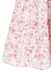 Girls 7-16 Floral Smocked Maxi Dress