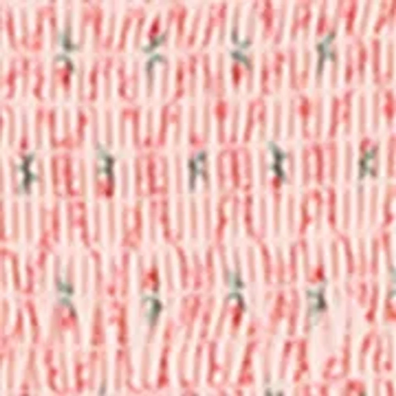 Girls 7-16 Smocked Trellis Printed Tier Dress