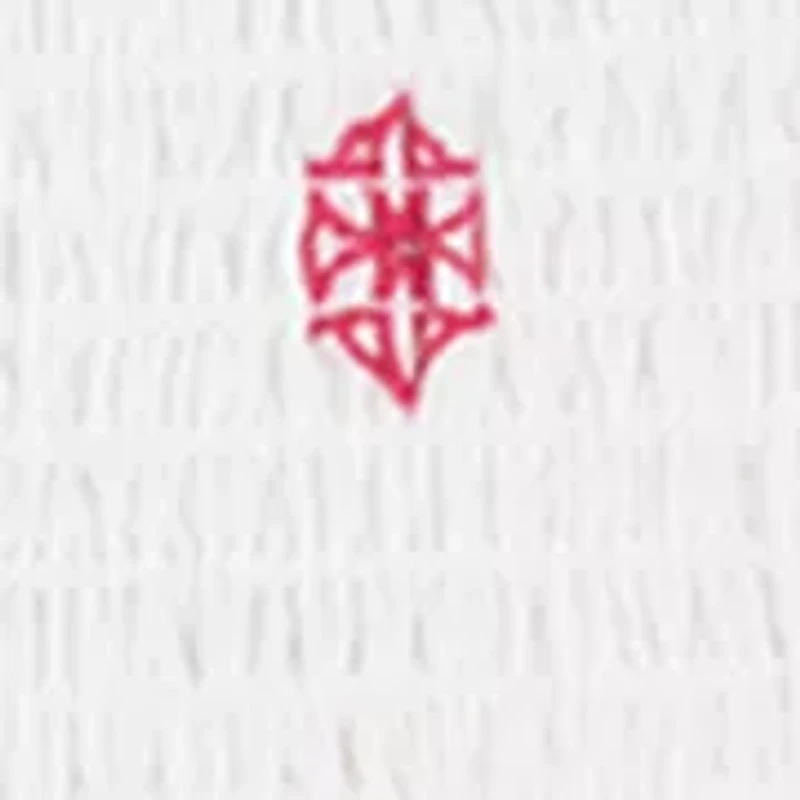 Girls 7-16 Pink Tiered Eyelet Dress