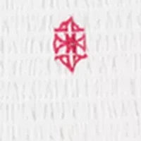 Girls 7-16 Pink Tiered Eyelet Dress