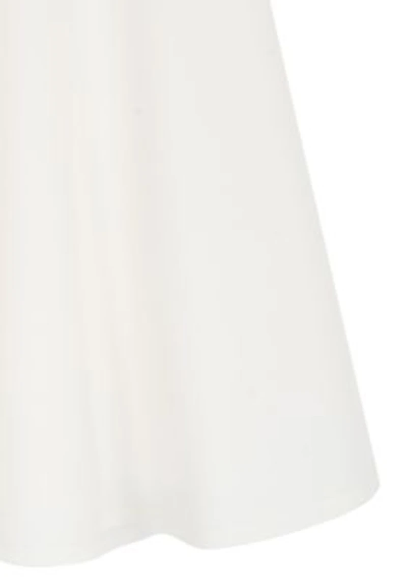 Girls 7-16 Floral Shoulder Scuba Knit Dress