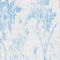 Girls 7-16 Toile Smocked Maxi Dress