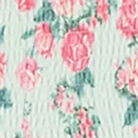 Girls 7-16 Multi Floral Tiered Maxi Dress