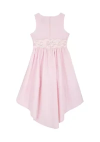 Girls 7-16 Seersucker Hi Low Dress