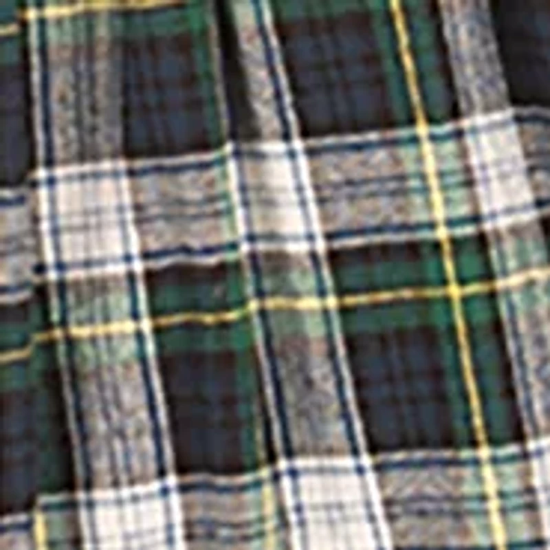 Girls 4-6x Twill Yarn Dyed Plaid Dress